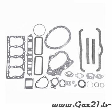 Set of gaskets for the engine